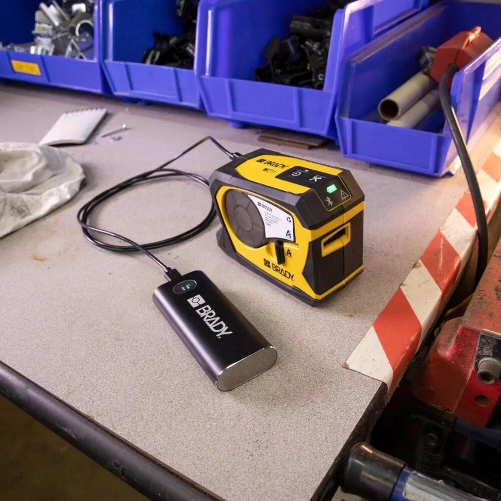 Brady M211 Portable Bluetooth Label Printer with Accessory Kit